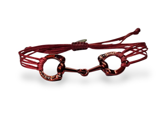 BRACCIALE CON MORSETTO RED GOLDSNAFFLE Gioielli 